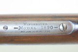 1895 mfg. Antique WINCHESTER M1890 Slide Action .22 SHORT RF TAKEDOWN Rifle Easy TAKEDOWN 2nd Model Rifle in .22 Short Rimfire - 10 of 20