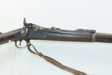 Antique U.S. SPRINGFIELD M1888 “Trapdoor” Rifle RAMROD BAYONET & RIA SLING
One of Many Likely Used in the Spanish-American War - 4 of 23