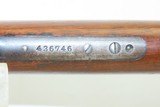 1910 WINCHESTER M1890 PUMP Action TAKEDOWN Rifle SCARCE .22 Winchester Rimfire
With MARBLES TANG-MOUNTED PEEP SIGHT - 8 of 20