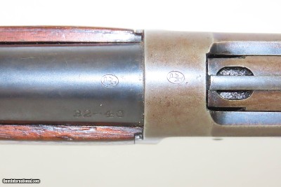 SPECIAL ORDER 1921 mfg. WINCHESTER 94 Lever Action .32-40 WCF Rifle C&R With HALF LENGTH MAGAZINE TUBE & SHOTGUN BUTTSTOCK - Image 11 of 21