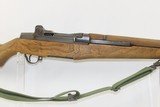 WORLD WAR 2 Springfield U.S. M1 GARAND .30-06 Rifle C&R CANVAS SLING 1942 The greatest battle implement ever devised - Patton - 4 of 19