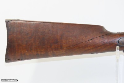 Antique SHARPS New Model 1863 .50-70 CARTRIDGE CONVERSION SR CarbineCivil War/Wild West US CONTRACT Saddle Ring Carbine - Image 3 of 23