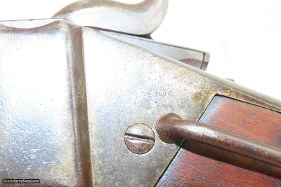 Antique SHARPS New Model 1863 .50-70 CARTRIDGE CONVERSION SR CarbineCivil War/Wild West US CONTRACT Saddle Ring Carbine - Image 15 of 23