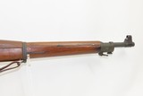 1942 World War II SPRINGFIELD M1903 .30-06 Bolt Action C&R MILITARY Rifle
With “S.A. / 7-42” Marked Barrel & LEATHER SLING - 5 of 18