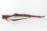 1942 World War II SPRINGFIELD M1903 .30-06 Bolt Action C&R MILITARY Rifle
With “S.A. / 7-42” Marked Barrel & LEATHER SLING - 2 of 18