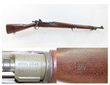 1943 WORLD WAR II Remington M1903A3 Bolt Action C&R INFANTRY Rifle .30-06 Made in 1943 w/ “R.A. / FLAMING BOMB / 9-43” Barrel - 1 of 20