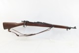 1942 World War II SPRINGFIELD M1903 .30-06 Bolt Action C&R MILITARY Rifle
With “S.A. / 6-42” Marked Barrel & LEATHER SLING - 2 of 22