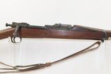 1942 World War II SPRINGFIELD M1903 .30-06 Bolt Action C&R MILITARY Rifle
With “S.A. / 6-42” Marked Barrel & LEATHER SLING - 4 of 22