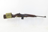 1943 WORLD WAR II U.S. INLAND M1 Carbine DUAL MAGAZINE Pouch General Motors With Earlier Features, No Bayonet Lug, Push Safety - 2 of 21