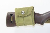 1943 WORLD WAR II U.S. INLAND M1 Carbine DUAL MAGAZINE Pouch General Motors With Earlier Features, No Bayonet Lug, Push Safety - 3 of 21