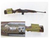 1943 WORLD WAR II U.S. INLAND M1 Carbine DUAL MAGAZINE Pouch General Motors With Earlier Features, No Bayonet Lug, Push Safety