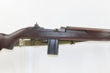 1943 WORLD WAR II U.S. INLAND M1 Carbine DUAL MAGAZINE Pouch General Motors With Earlier Features, No Bayonet Lug, Push Safety - 4 of 21