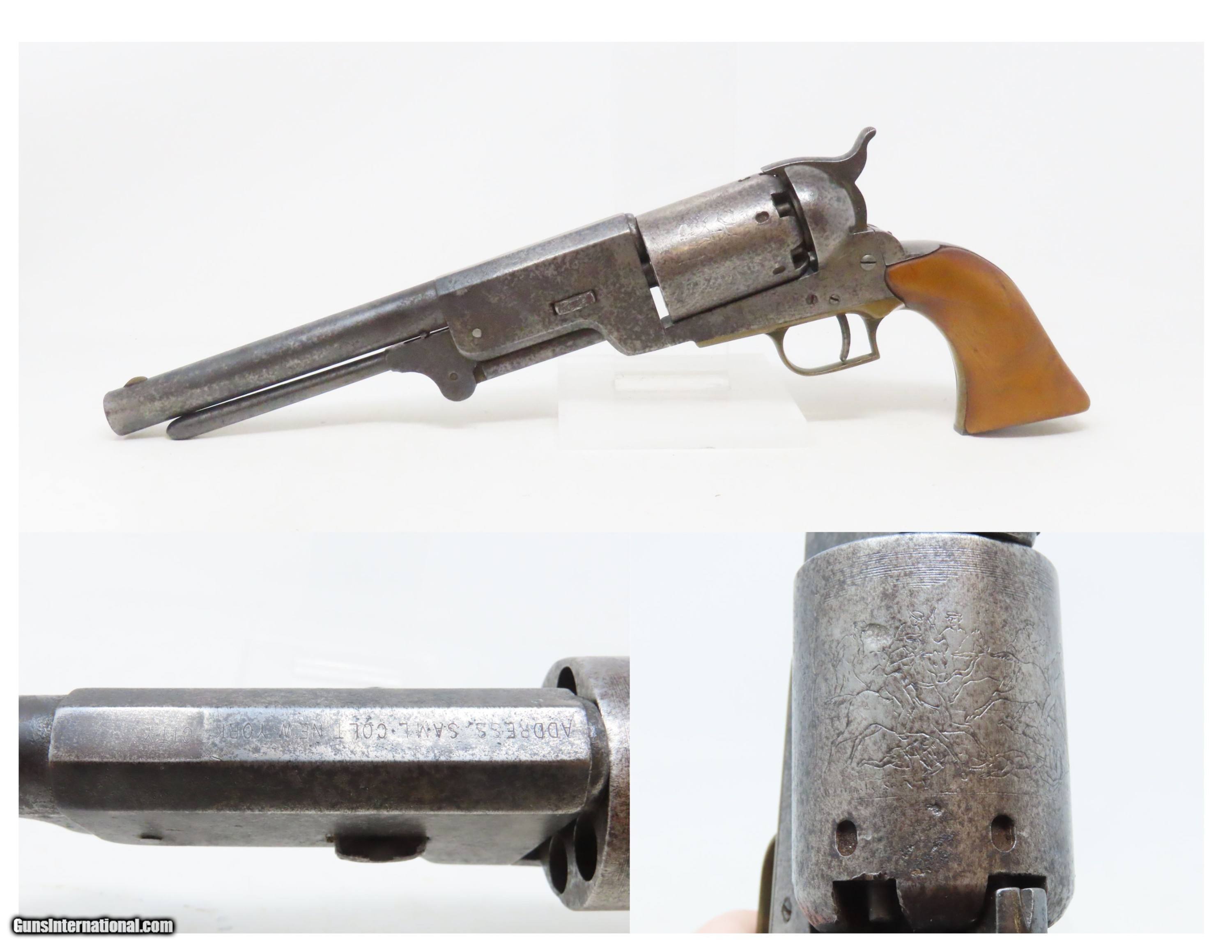 Antique Classified Replica of a COLT WALKER .44 Caliber PERCUSSION ...