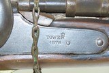 TOWER Marked Antique SNIDER-ENFIELD Mk. II ARTILLERY Carbine Configuration
With “CROWN/VR” and “TOWER/1878” Marked Lock - 6 of 19