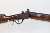 U.S. Marked WINCHESTER Model 1885 .22 Cal. WINDER Training C&R Musket-Rifle Scarce Example w/ U.S. Ordnance Flaming Bomb Marks - 18 of 21