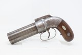 Antique ALLEN & THURBER .31 Bar Hammer PEPPERBOX ENGRAVED BELLY GUN
First American Double Action Revolving Pistol - 2 of 20