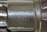 1918 WORLD WAR I REMINGTON U.S. M1917 Bolt Action C&R MILITARY Rifle .30-06 WWI Rifle Made in 1918 with W/8-19 Marked Barrel - 8 of 19