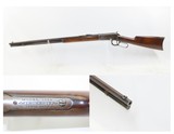 c1906 mfr. WINCHESTER 1894 Lever Action .38-55 WCF C&R OCTAGONAL BARREL
John Moses Browning Design; New Haven, Connecticut - 1 of 21