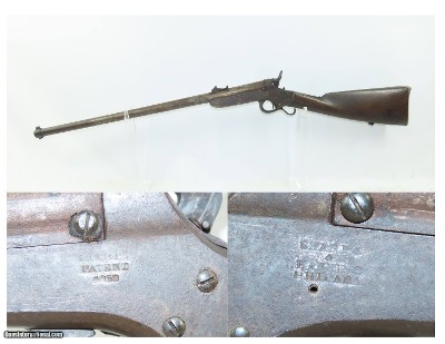 SCARCE Antique AMERICAN CIVIL WAR Era SHARPS & HANKINS M1862 NAVY Carbine
One of 6,686 Navy Purchased During the Civil War