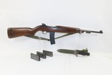 c1944 mfr. World War II & KOREA U.S. INLAND M1 Carbine M4 BAYONET WW2 C&R
Bayonet, Scabbard, Sling - 2 of 20