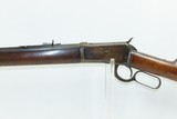 1908 mfr WINCHESTER M1892 Lever Action .32-20 WCF Repeater C&R THE RIFLEMAN Octagonal Barrel, Crescent Butt Plate - 4 of 21