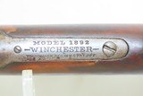 1911 mfr. WINCHESTER Model 1892 Lever Action Saddle Ring CARBINE .25-20 WCF Classic C&R Lever Action Repeater 1911 Mfg. - 12 of 21