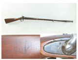 MEXICAN-AMERICAN WAR Era Antique HARPERS FERRY U.S. M1842 Percussion MUSKET 1848 Dated and Used into the AMERICAN CIVIL WAR - 1 of 24