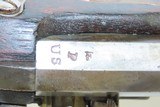 RARE 1 of 2000 Antique HENRY DERINGER U.S. M1814 FLINTLOCK Contract RifleU.S. MILITARY RIFLE Contracted to HENRY DERINGER - 9 of 18