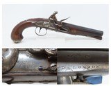 REVOLUTIONARY WAR Era ENGRAVED Rare Antique GRIFFIN & TOW Flintlock Pistol
250 Year Old ENGRAVED & CARVED Flintlock MANSTOPPER