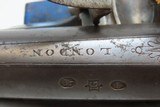 REVOLUTIONARY WAR Era ENGRAVED Rare Antique GRIFFIN & TOW Flintlock Pistol
250 Year Old ENGRAVED & CARVED Flintlock MANSTOPPER - 10 of 19