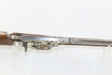 Antique GERMANIC WHEELLOCK RIFLE with SERPENTINE ENGRAVING .54 Caliber 1700s Fascinating European 17th / 18th Century Weapon - 11 of 18