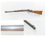 1908 mfg. WINCHESTER M1894 .30-30 WCF Lever Action Saddle Ring Carbine C&R
With Tang-Mounted Peep Sight!