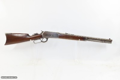 1890 Antique WINCHESTER 1886 Lever Action .38-56 WCF FRONTIER WILD WEST Iconic Lever Action Repeater w/ Octagonal Barrel - Image 14 of 19