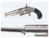 Nice ENGRAVED Antique MARLIN XX Standard Model 1873 .22 RF POCKET REVOLVER
SCARCE “Suicide Special” Revolver in .22 Rimfire