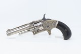 Nice ENGRAVED Antique MARLIN XX Standard Model 1873 .22 RF POCKET REVOLVER
SCARCE “Suicide Special” Revolver in .22 Rimfire - 2 of 19