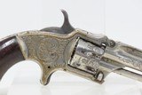 Nice ENGRAVED Antique MARLIN XX Standard Model 1873 .22 RF POCKET REVOLVER
SCARCE “Suicide Special” Revolver in .22 Rimfire - 18 of 19