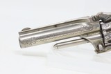 Nice ENGRAVED Antique MARLIN XX Standard Model 1873 .22 RF POCKET REVOLVER
SCARCE “Suicide Special” Revolver in .22 Rimfire - 5 of 19