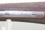 FACTORY ENGRAVED Antique COLT M1883 Hammerless 10 g. Double Barrel SHOTGUN
SCARCE LOW SERIAL NUMBER Shotgun Made in 1884 - 6 of 20