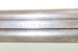 FACTORY ENGRAVED Antique COLT M1883 Hammerless 10 g. Double Barrel SHOTGUN
SCARCE LOW SERIAL NUMBER Shotgun Made in 1884 - 10 of 20