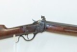 U.S. FLAMING BOMB Marked WINCHESTER M1885 .22 WINDER Training Musket C&R1918 mfr. Chambered in .22 Short Rimfire - 4 of 20
