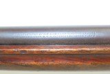 U.S. FLAMING BOMB Marked WINCHESTER M1885 .22 WINDER Training Musket C&R1918 mfr. Chambered in .22 Short Rimfire - 13 of 20