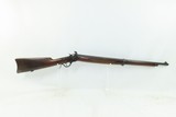 U.S. FLAMING BOMB Marked WINCHESTER M1885 .22 WINDER Training Musket C&R1918 mfr. Chambered in .22 Short Rimfire - 2 of 20