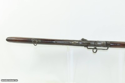 CIVIL WAR/FRONTIER Antique U.S. BURNSIDE M1864 “5th Model” Percussion SRCCAVALRY Saddle Ring Carbine w/INLAID BRASS BUTTON - Image 7 of 18