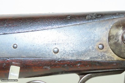 CIVIL WAR/FRONTIER Antique U.S. BURNSIDE M1864 “5th Model” Percussion SRCCAVALRY Saddle Ring Carbine w/INLAID BRASS BUTTON - Image 6 of 18