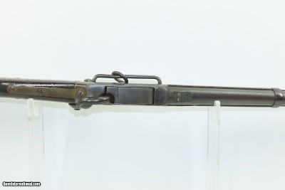 CIVIL WAR/FRONTIER Antique U.S. BURNSIDE M1864 “5th Model” Percussion SRCCAVALRY Saddle Ring Carbine w/INLAID BRASS BUTTON - Image 11 of 18