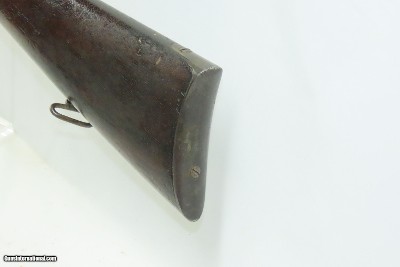 CIVIL WAR/FRONTIER Antique U.S. BURNSIDE M1864 “5th Model” Percussion SRCCAVALRY Saddle Ring Carbine w/INLAID BRASS BUTTON - Image 18 of 18
