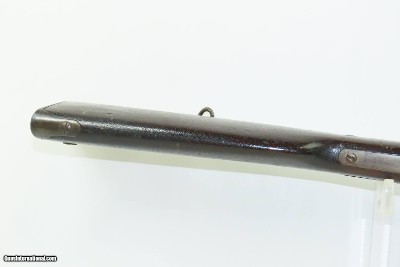 CIVIL WAR/FRONTIER Antique U.S. BURNSIDE M1864 “5th Model” Percussion SRCCAVALRY Saddle Ring Carbine w/INLAID BRASS BUTTON - Image 10 of 18