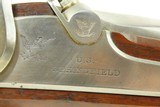 1864 UNION Antique CIVIL WAR Springfield U.S. M1863 Rifle-Musket w/BAYONET.58 Caliber Made at the SPRINGFIELD ARMORY - 7 of 20