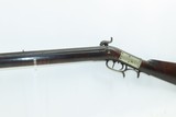 BEAVER Engraved 1846 Dated Antique WILLIAM STOVER Long Rifle .34 CaliberMid-1800s HOMESTEAD/HUNTING Rifle - 17 of 20