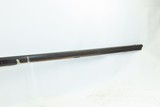 BEAVER Engraved 1846 Dated Antique WILLIAM STOVER Long Rifle .34 CaliberMid-1800s HOMESTEAD/HUNTING Rifle - 5 of 20